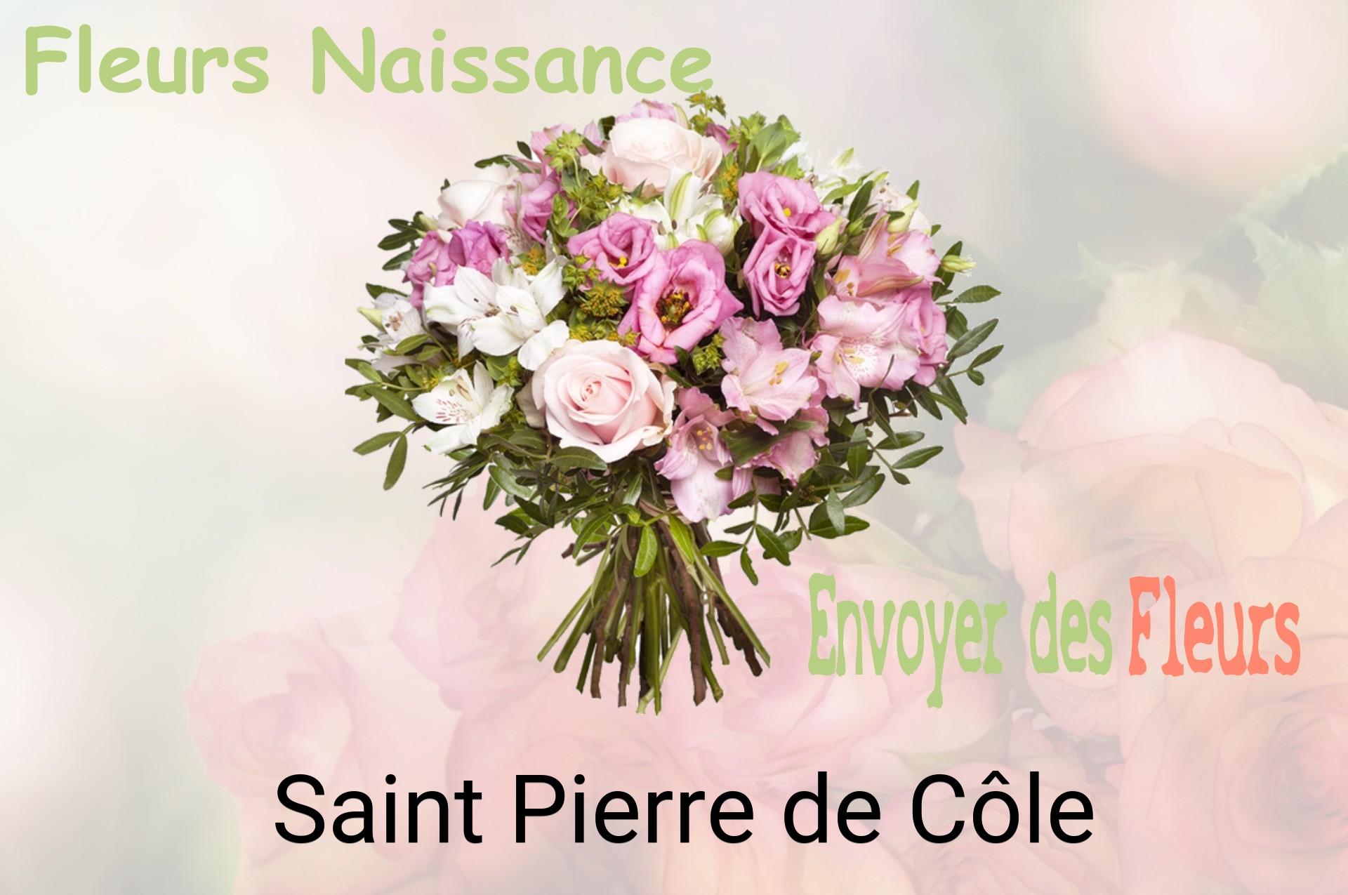 Bouquet de fleurs de naissance livré à Saint-Pierre-de-Côle